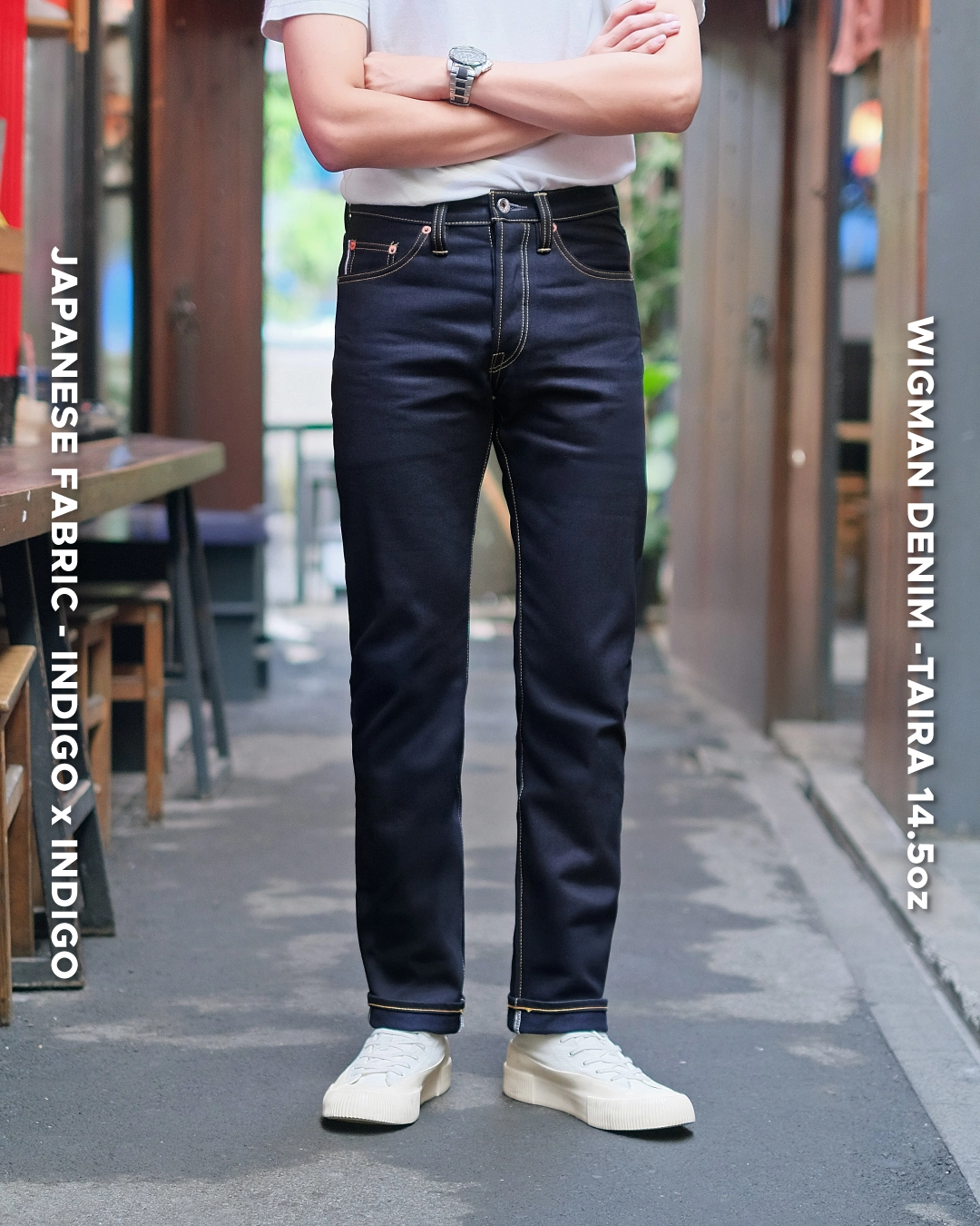 TAIRA | INDIGO x INDIGO 14.5oz SLIM FIT - Image 2