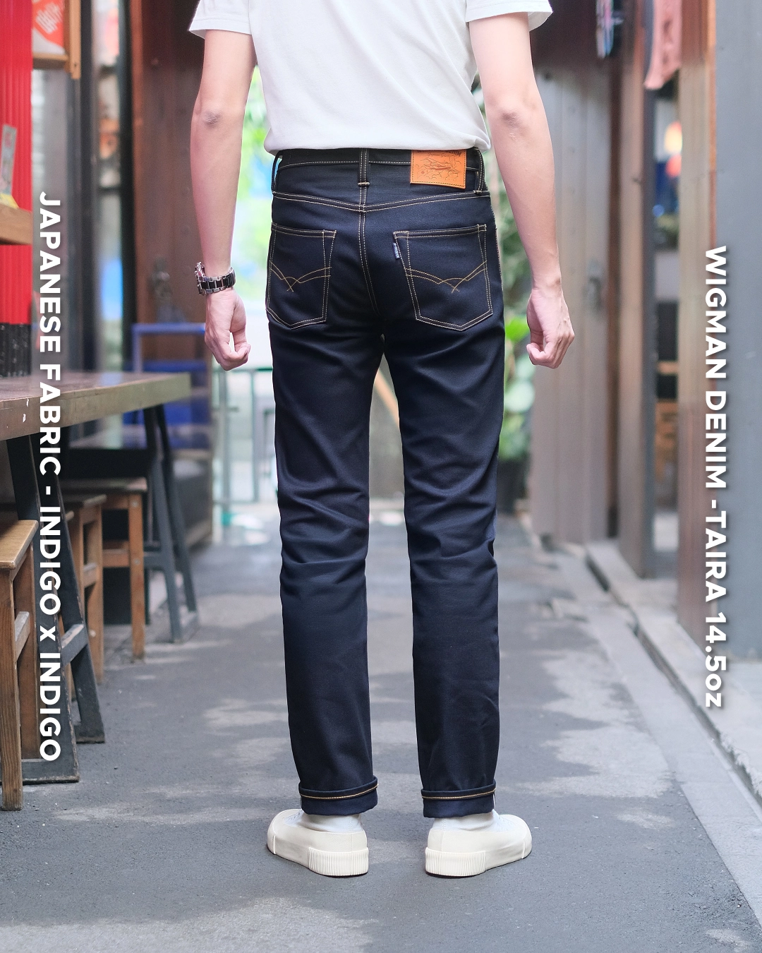 TAIRA | INDIGO x INDIGO 14.5oz SLIM FIT - Image 3