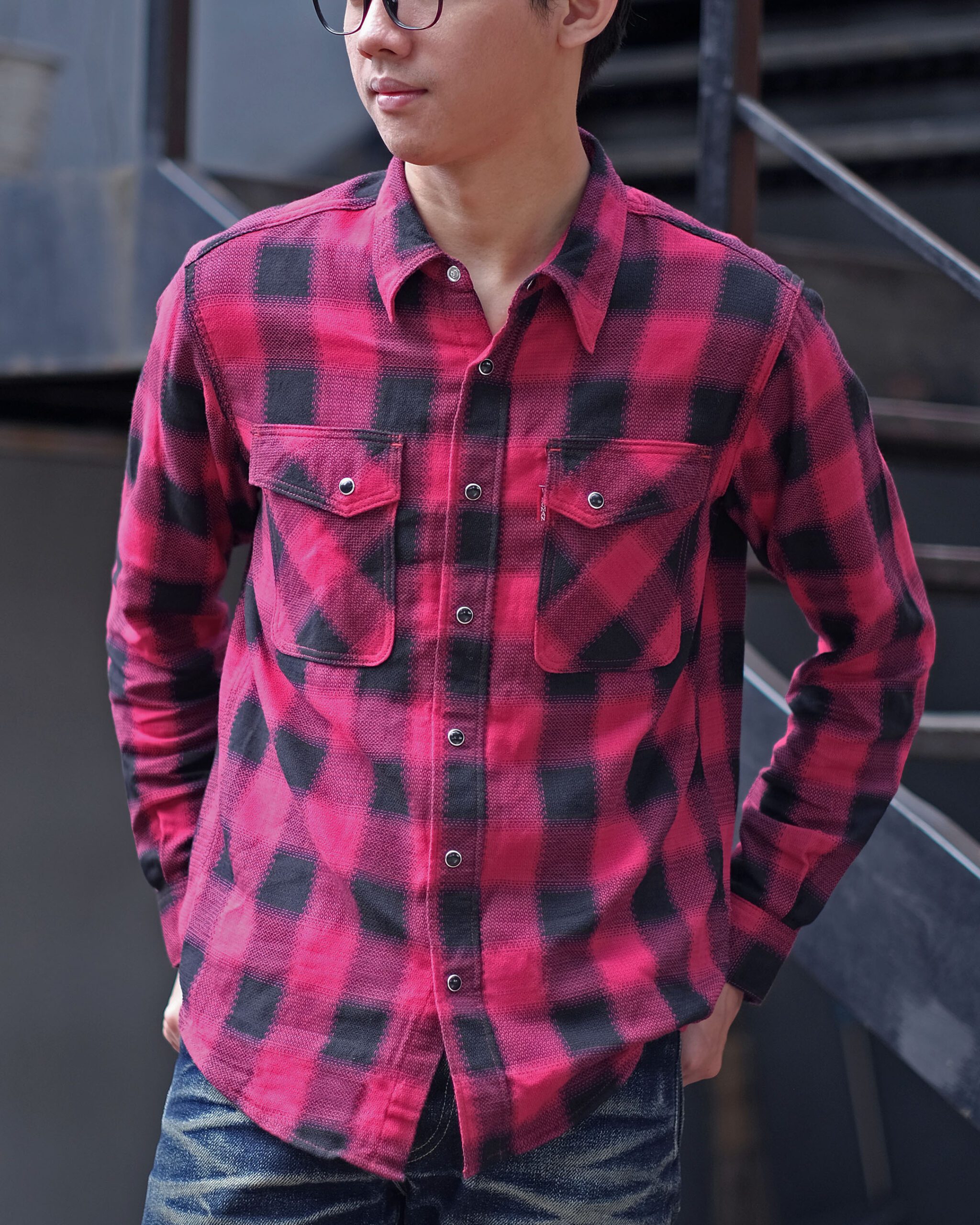 BLOCK CHECK | RED/BLACK - Image 2