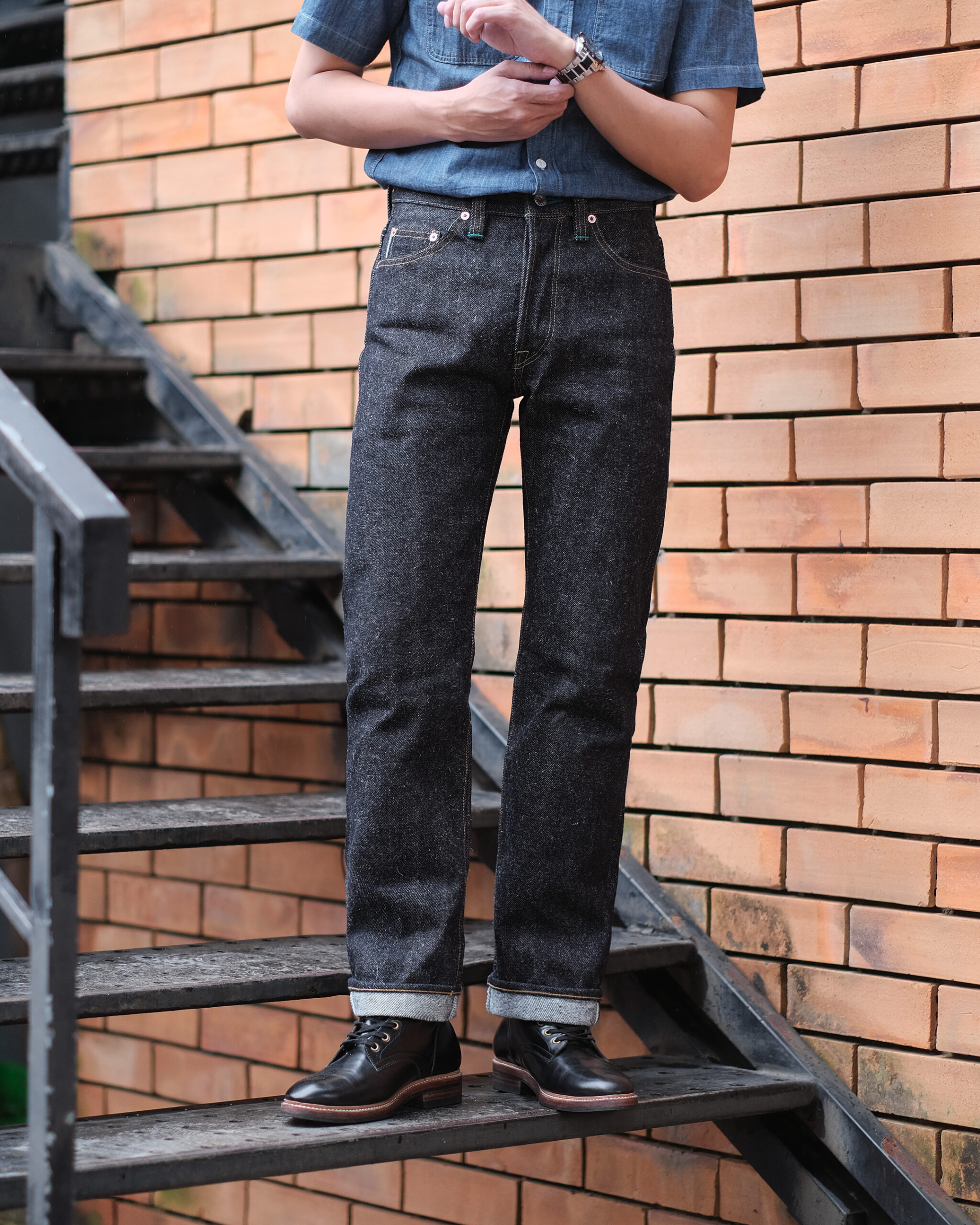 HEMP DENIM 23oz SLIM STRAIGHT - Image 2