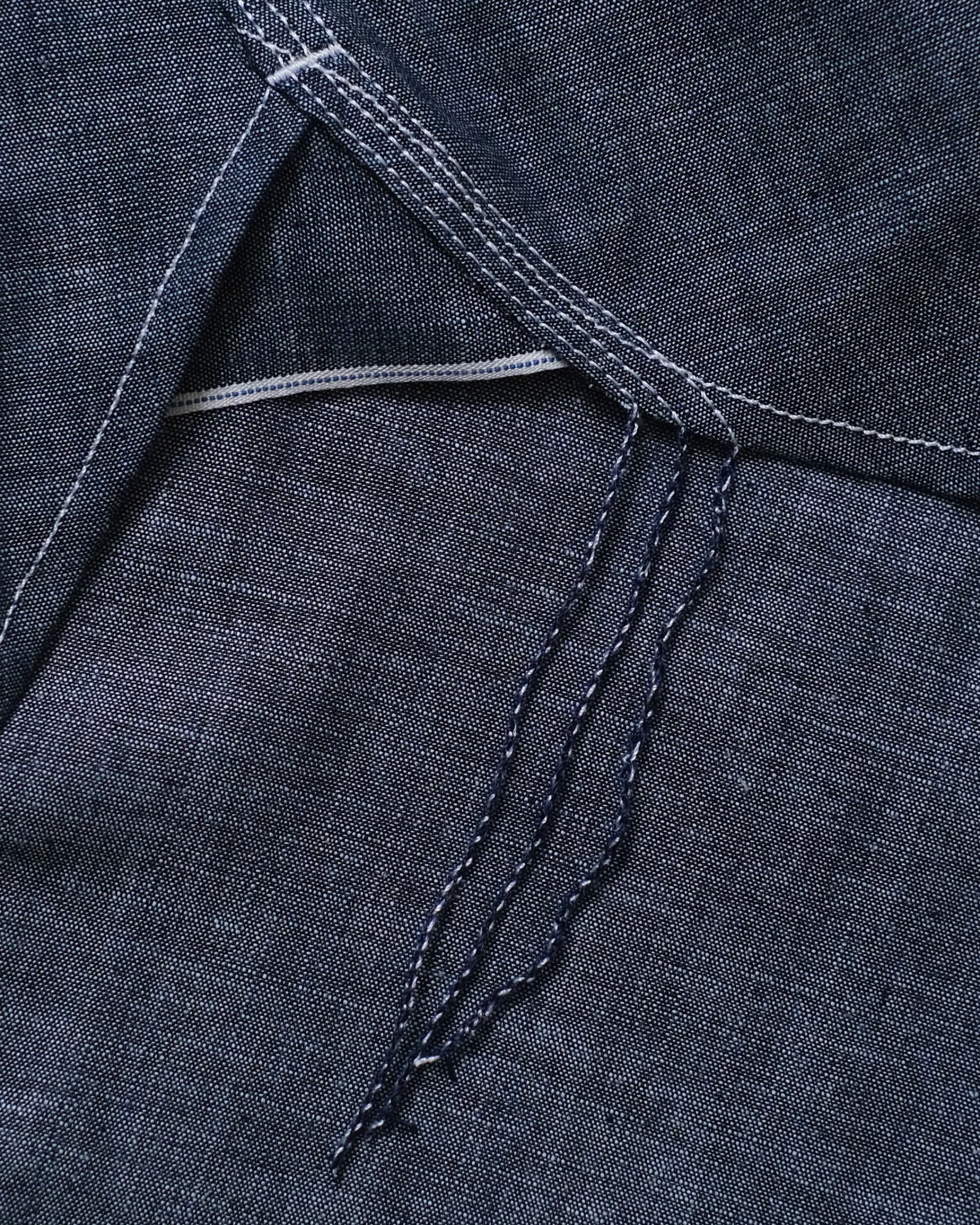 CHAMBRAY SELVEDGE | WESTERN SHIRT L/S - Image 9