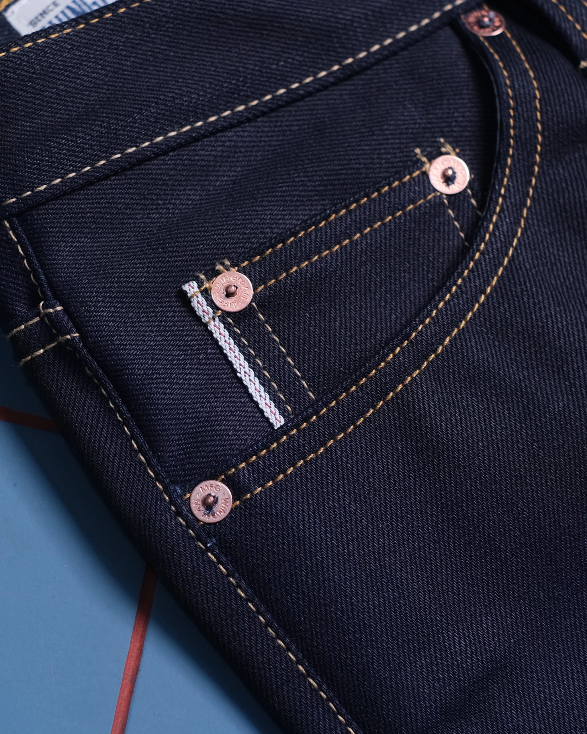 TAIRA | INDIGO x INDIGO 14.5oz SLIM FIT - Image 6