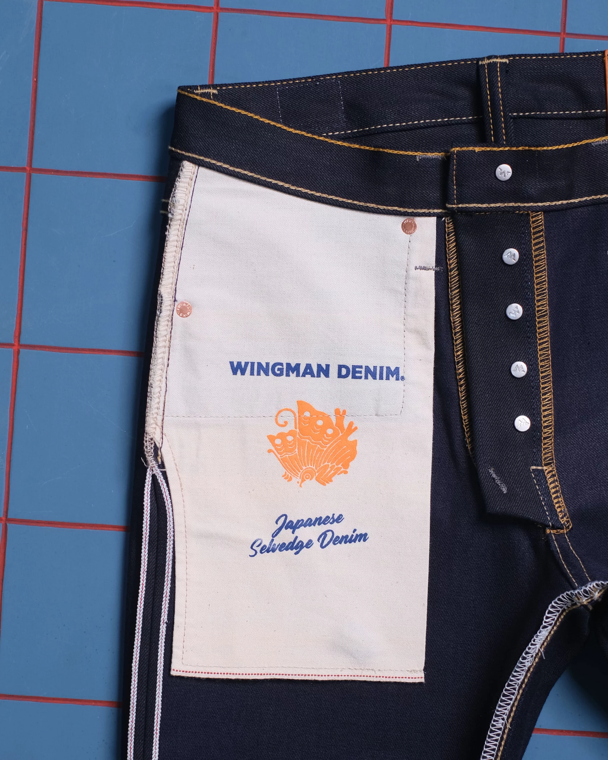 TAIRA | INDIGO x INDIGO 14.5oz SLIM FIT - Image 11