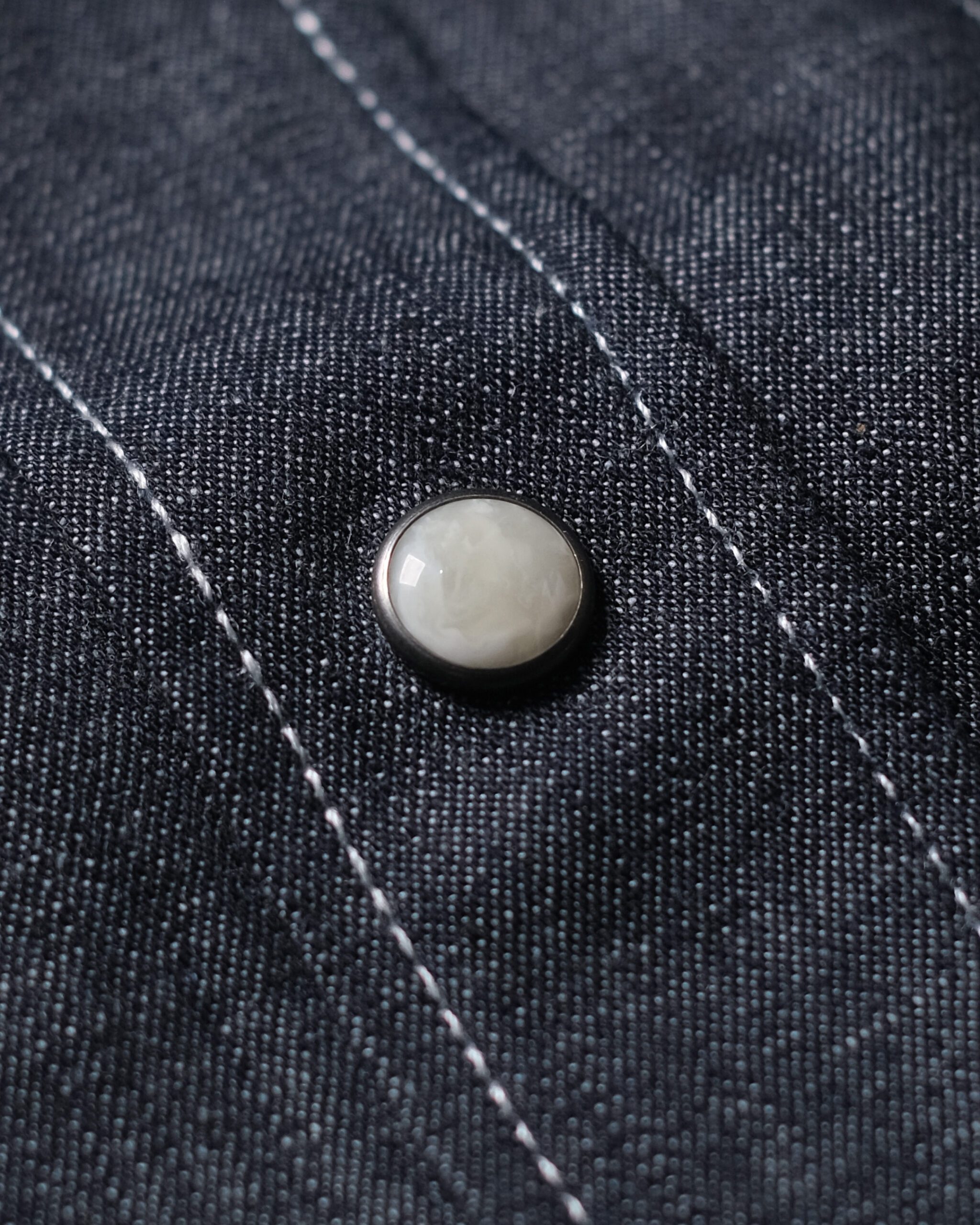 WESTERN SHIRT INDIGO L/S - Image 8