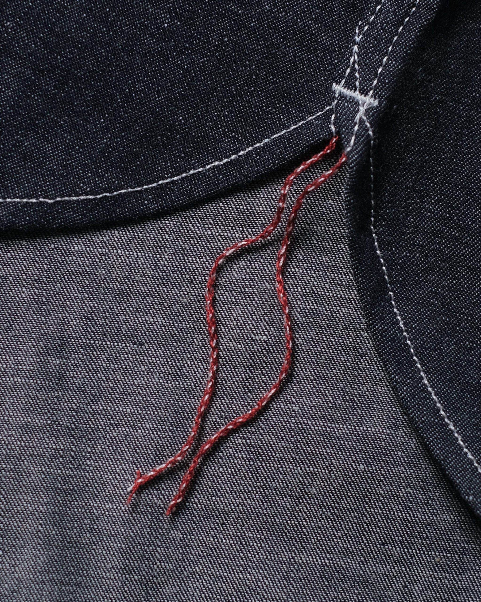 WESTERN SHIRT INDIGO L/S - Image 9