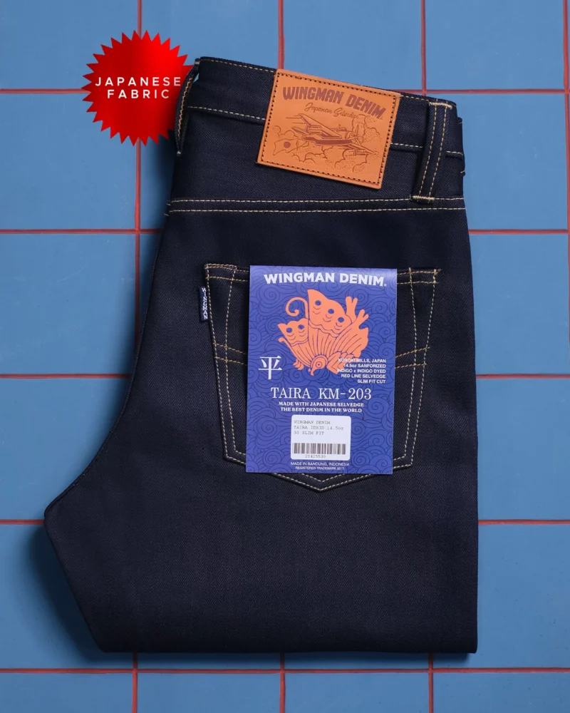 TAIRA | INDIGO x INDIGO 14.5oz SLIM FIT